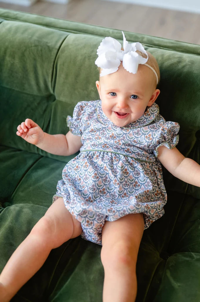 Green Retro Bows Pima Emma Bubble