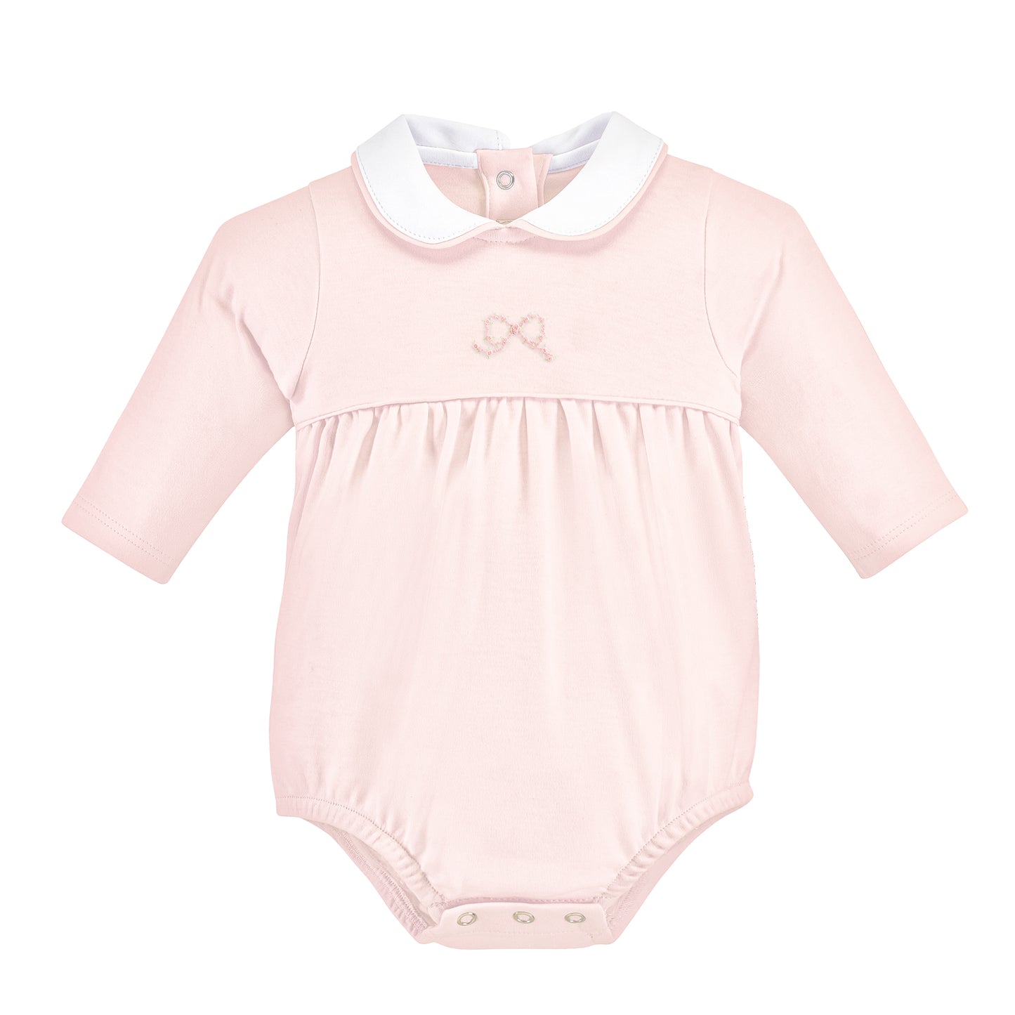 Pretty Bows Pink LS Bubble