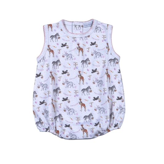 Hoppy Safari Girl Pima Bubble