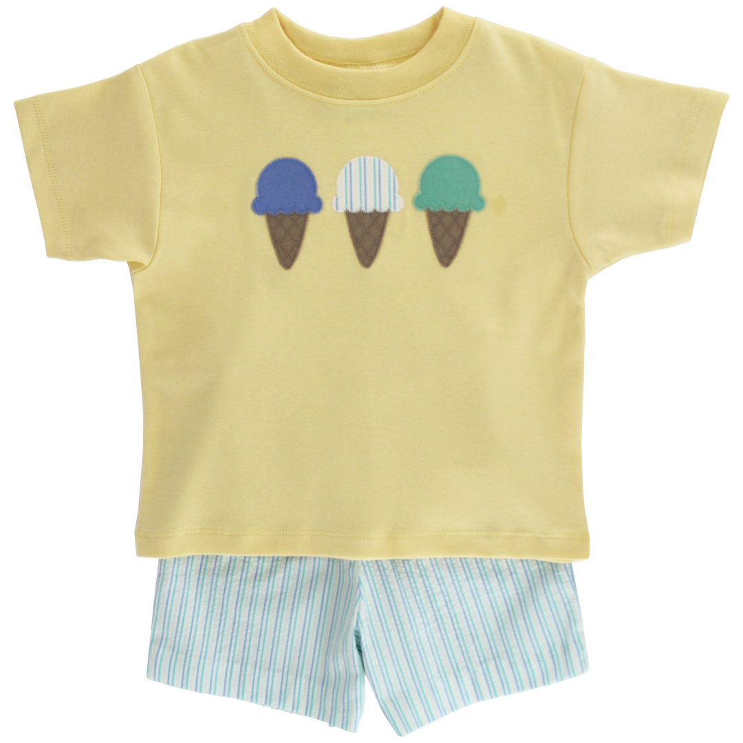 Sundae Funday Boys Short Set