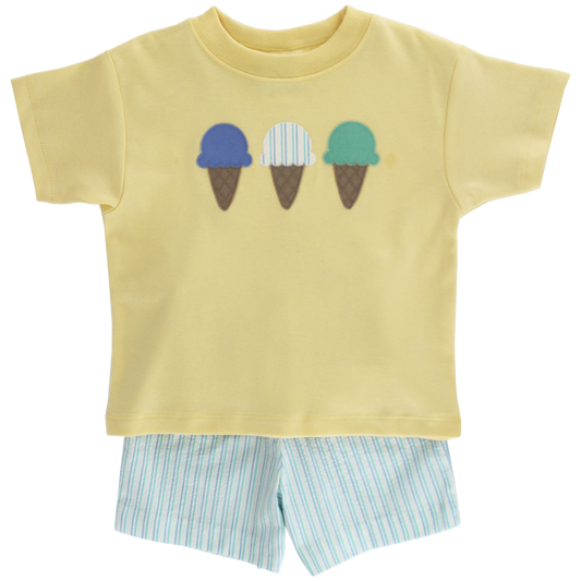 Sundae Funday Boys Short Set