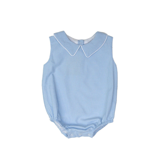 Boy Blue Check Bubble