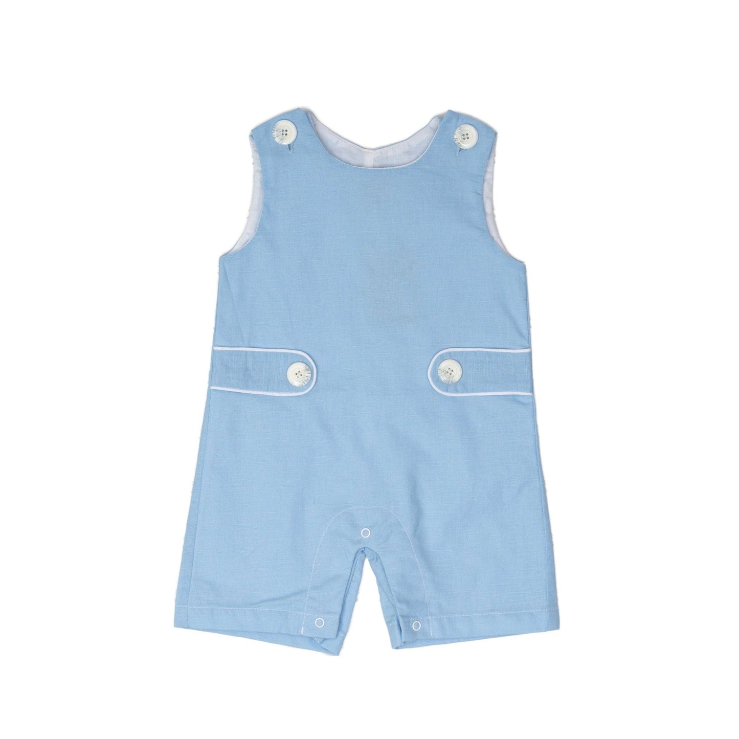 Heath Blue Linen Jon Jon