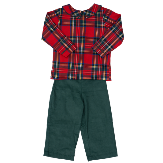 Everett Pant Set Yuletide Tartan