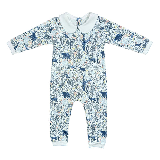 Boys Playsuit Woodland Animals