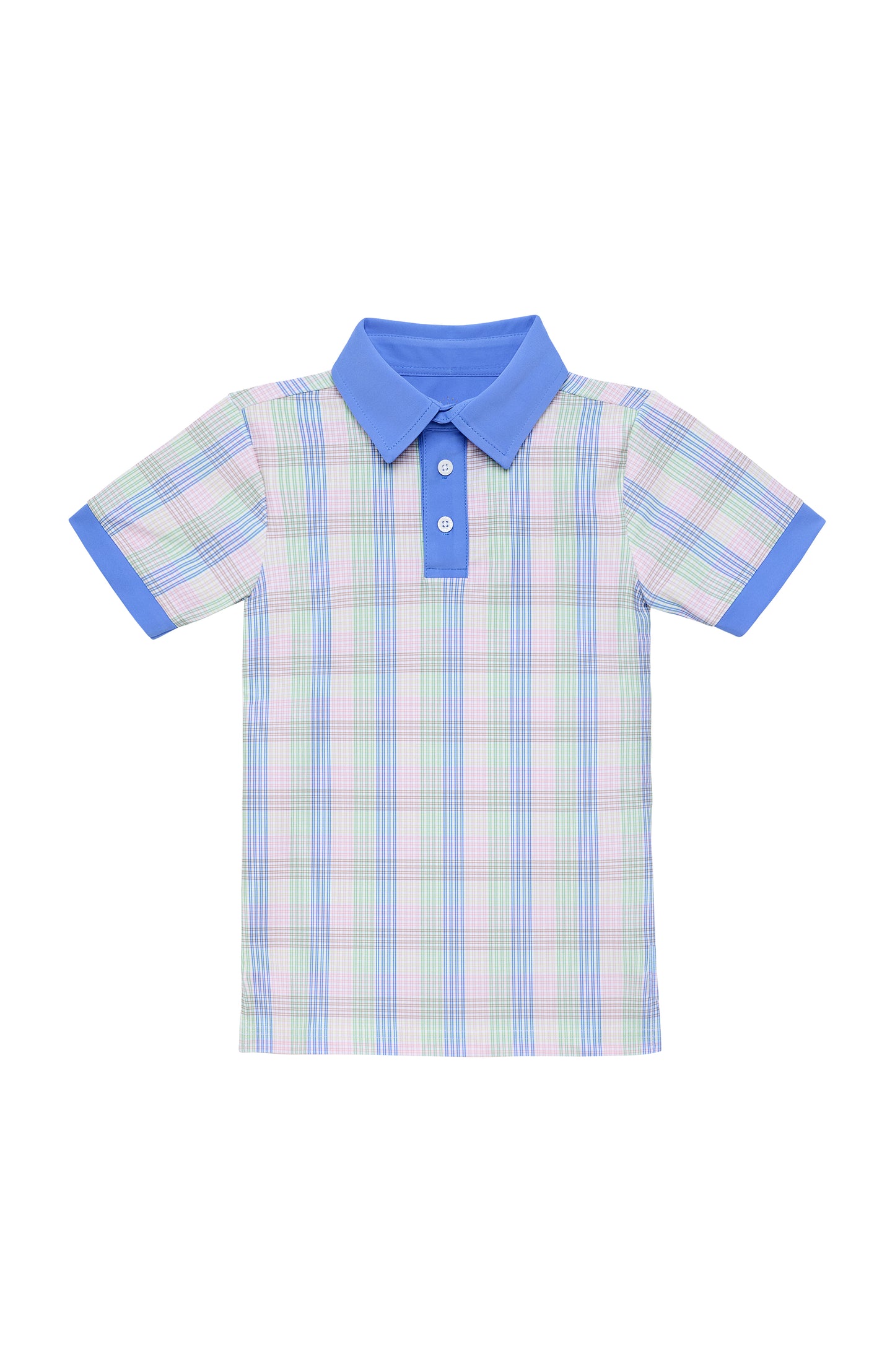 Spring Gingham Polo