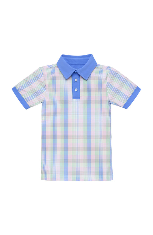 Spring Gingham Polo