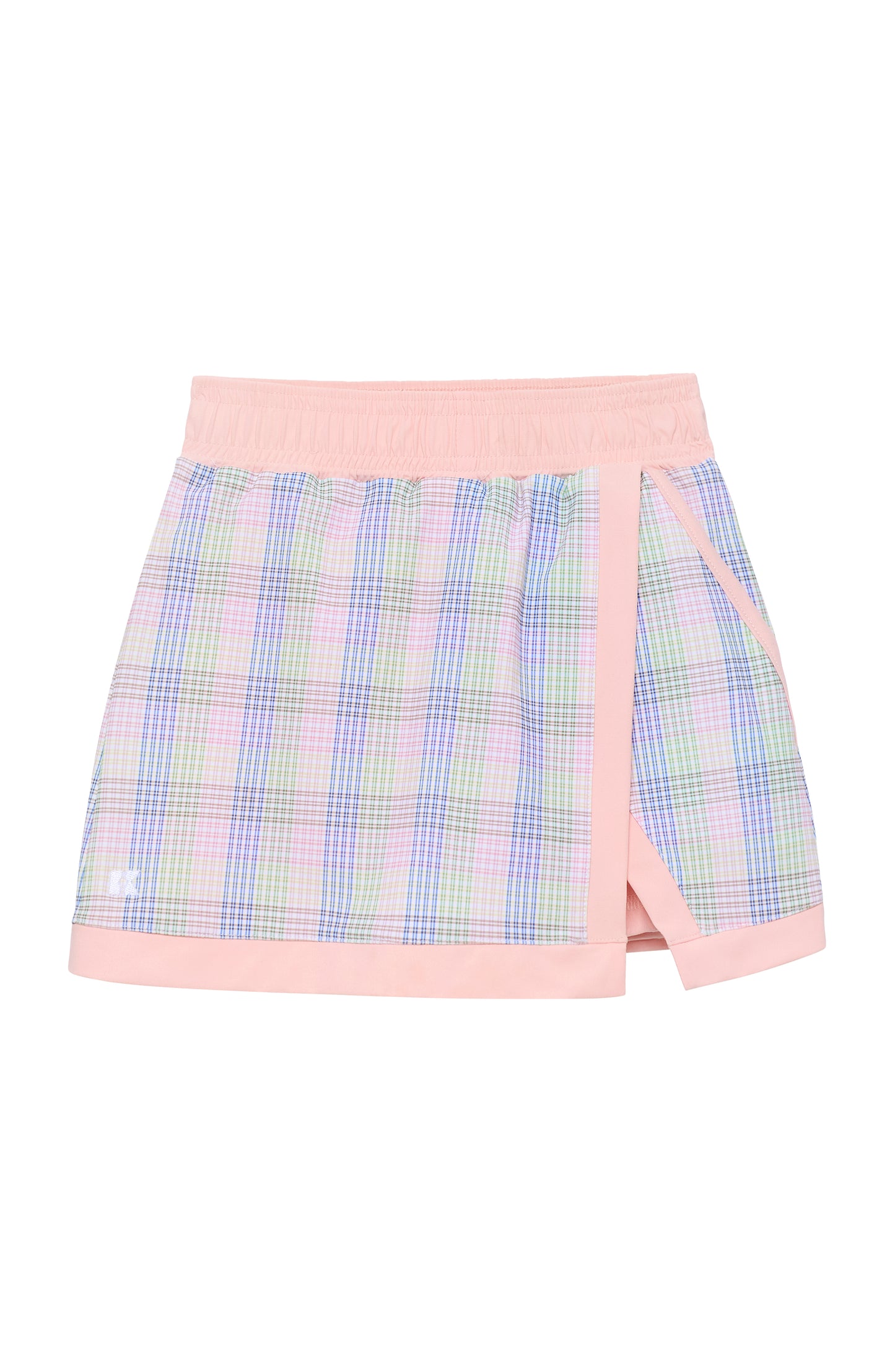 Spring Gingham Retro Power Skort