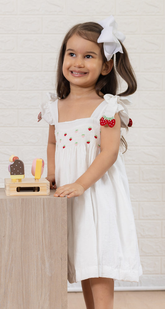 Molly Dress - Strawberries