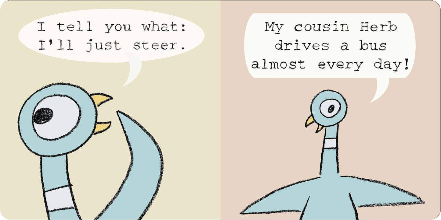 Don't Let Pigeon Drive Bus Book (Board Book)