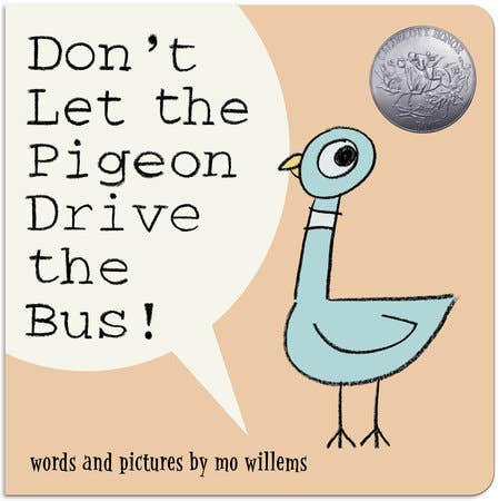 Don't Let Pigeon Drive Bus Book (Board Book)