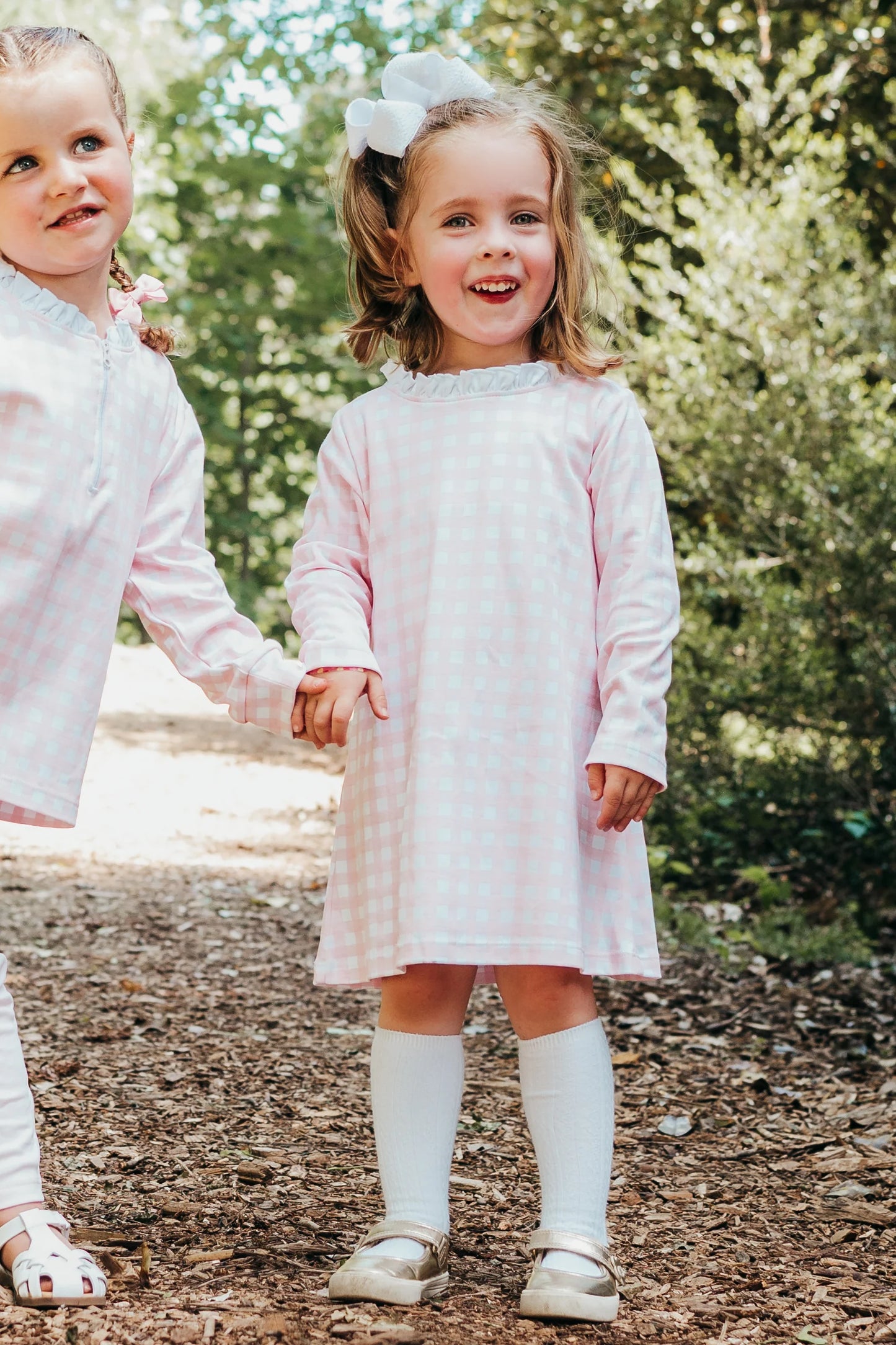 Lily Pink Buffalo Check Dress