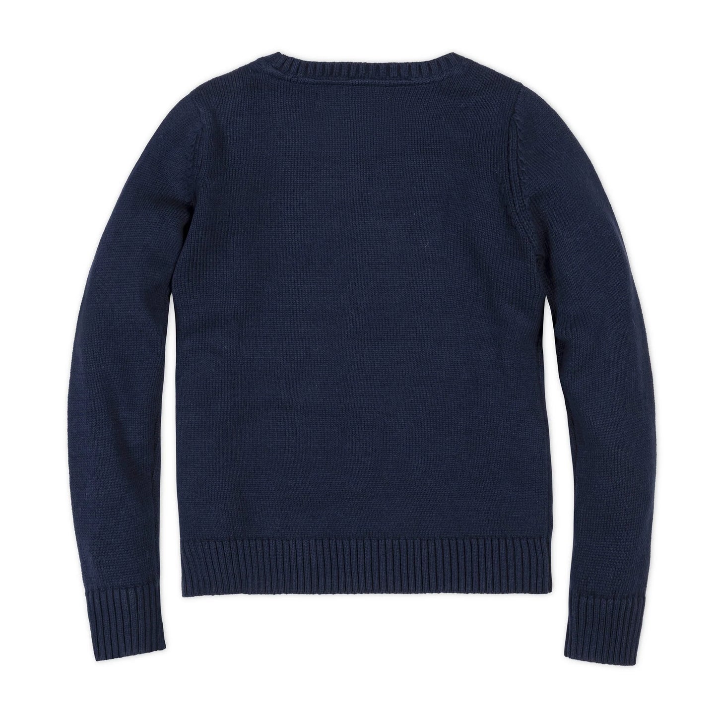 Organic Crew Neck American Flag Sweater