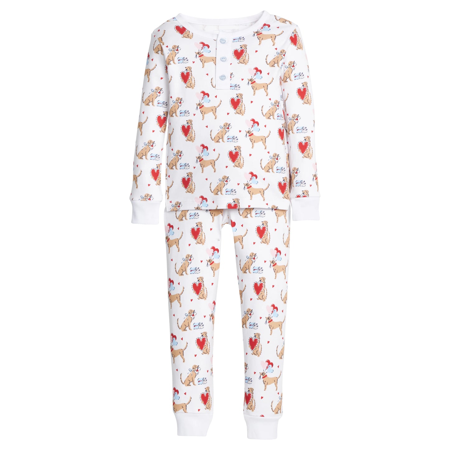 I Woof You - Boy Valentine Pajamas