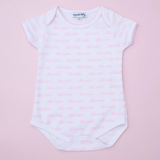 Little Sister Print Bodysuit