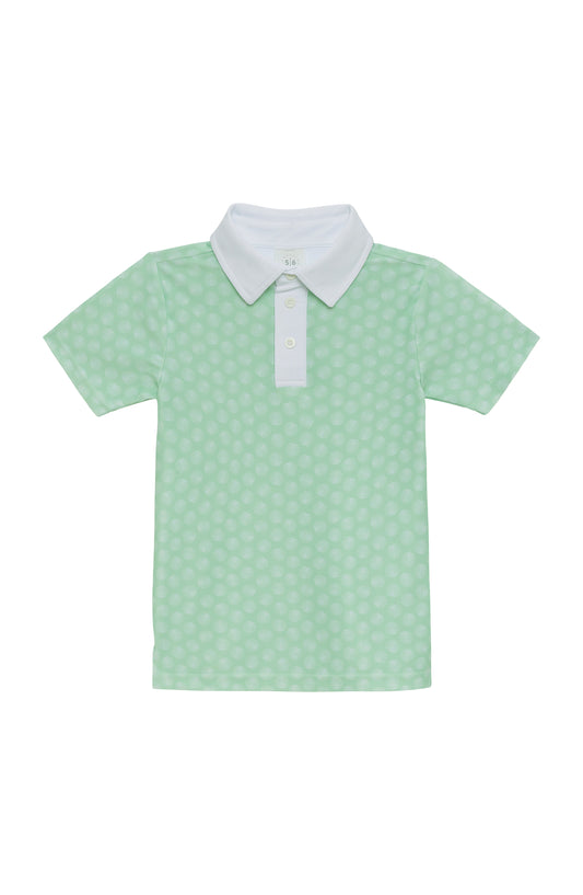 Palm Green Sport Polo