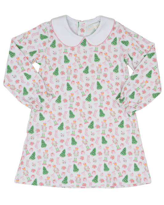 Presley Kait Preppy Christmas Dress