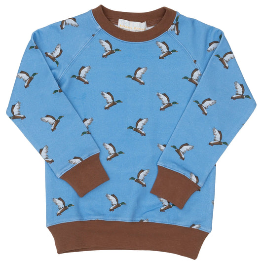 Little Mallard Blue Sweatshirt