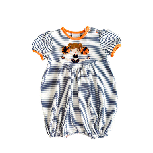 Cheer Bubble Auburn Orange Trim