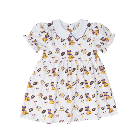 Varsity Purple Collins Dress